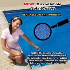 Doheny's Ultimate Clear 3200 Series Micro-Bubble Solar Cover, 8 Year Warranty, 14x28 Ft Rectangular 9 Doheny's Ultimate Clear 3200 Series Micro-Bubble Solar Cover, 8 Year Warranty, 14x28 Ft Rectangular -Doheny Shop 01 new micro bubble solar 65