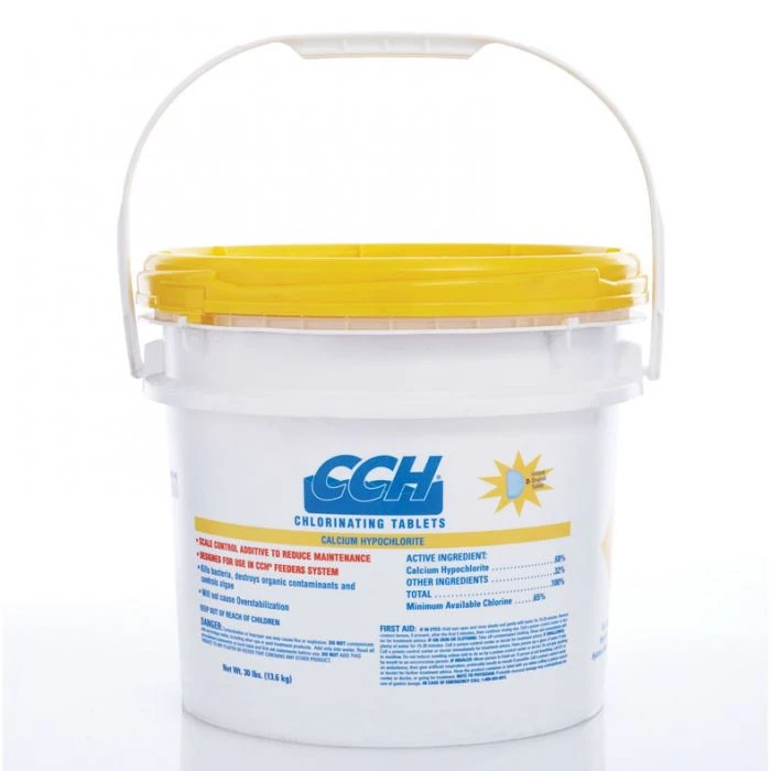 CCH Calcium Hypochlorite Tabs, 400 Lb 1 CCH Calcium Hypochlorite Tabs, 400 Lb