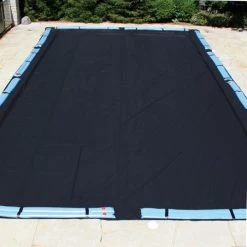 Doheny's Solid Winter Cover For 16x36 Ft Rectangular Pools, 10 Year Warranty