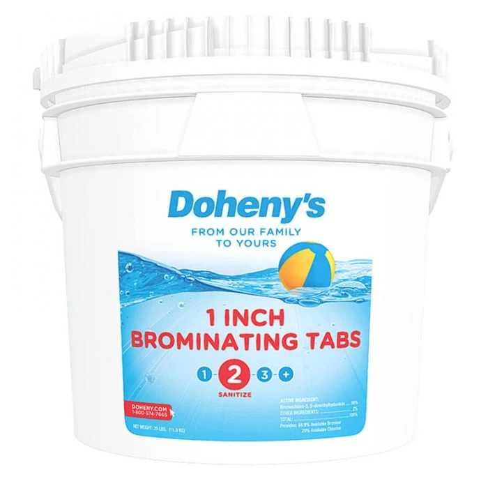 Doheny's Quality Bromine Tabs, 25 Lb 1 Doheny's Quality Bromine Tabs, 25 Lb