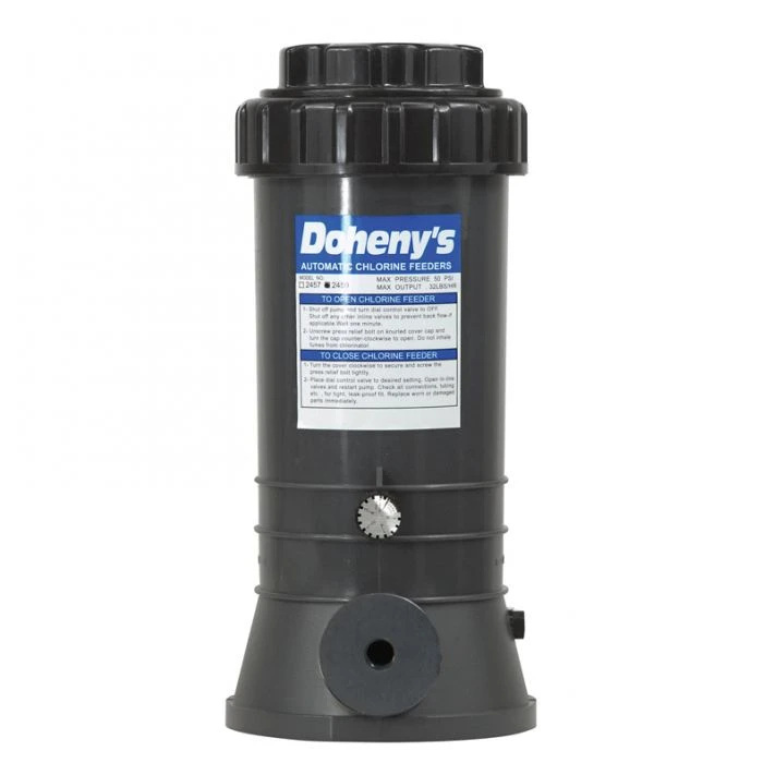 Doheny's Automatic Chlorinator/Brominator, Inground, Free-Standing 1 Doheny's Automatic Chlorinator/Brominator, Inground, Free-Standing