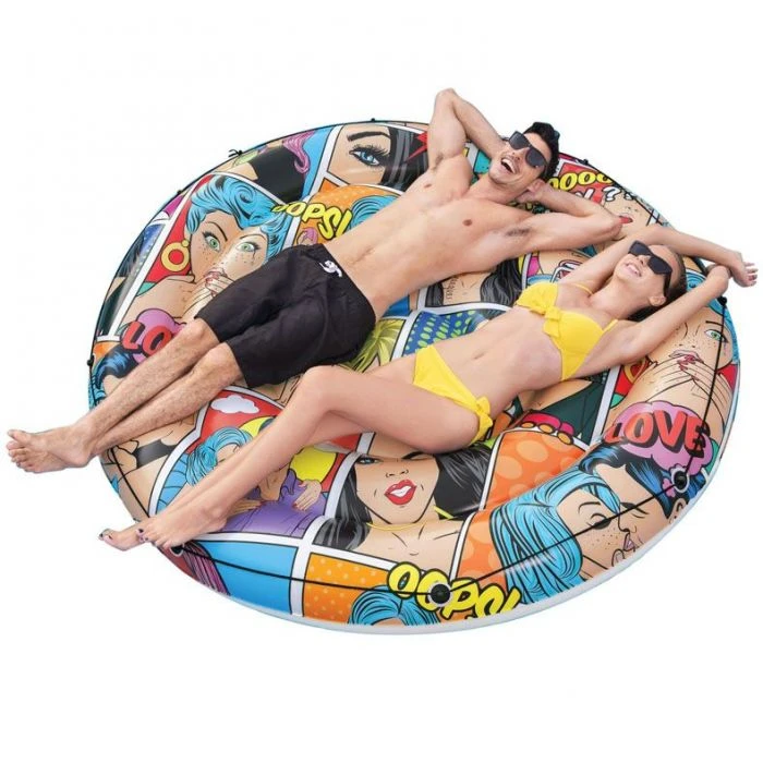 Bestway H2OGO Pop Art Pool Island 2 Bestway H2OGO Pop Art Pool Island - Image 2