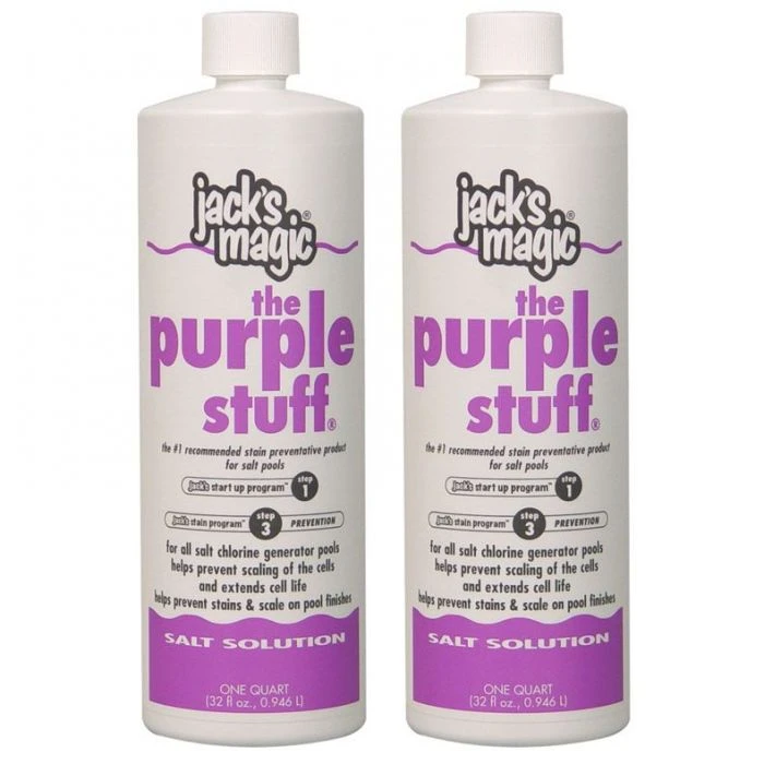 Jack's Magic The Purple Stuff Salt Solution, 2 Quarts 1 Jack's Magic The Purple Stuff Salt Solution, 2 Quarts