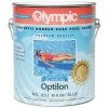 Olympic Optilon Synthetic Rubber Base Paint 1 Gallon, Bikini Blue