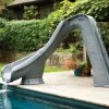 SR Smith Typhoon Pool Slide, Left Turn, Gray Granite