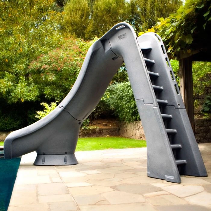 SR Smith Typhoon Pool Slide, Left Turn, Gray Granite 5 SR Smith Typhoon Pool Slide, Left Turn, Gray Granite - Image 5