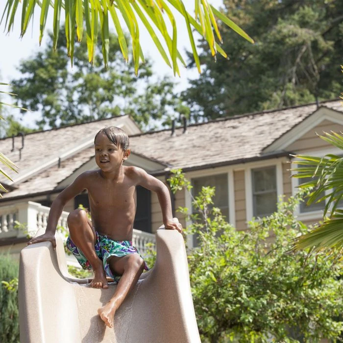 SR Smith Typhoon Pool Slide, Right Turn, Sandstone 6 SR Smith Typhoon Pool Slide, Right Turn, Sandstone - Image 6