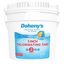 Doheny Shop 41 Doheny's 3 In Chlorine Tabs, 25 Lb