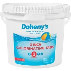 Doheny's 3 In Chlorine Tabs, 25 Lb -Doheny Shop 4823 feb2023