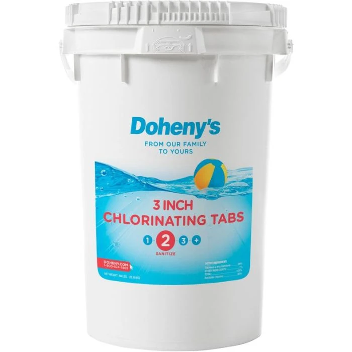 Doheny's 3 In Chlorine Tabs, 50 Lb 5 Doheny's 3 In Chlorine Tabs, 50 Lb - Image 5