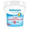 Doheny's 3 In Chlorine Tabs, 10 Lb
