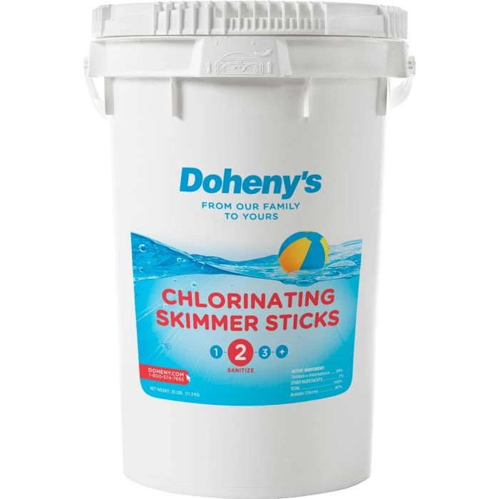 Doheny's Chlorine Skimmer Sticks, 50 Lb 1 Doheny's Chlorine Skimmer Sticks, 50 Lb