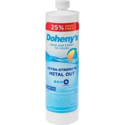 Doheny's Extra-Strength Metal Out, 1 Qt + 8 Fl Oz FREE -Doheny Shop 4874 feb2023