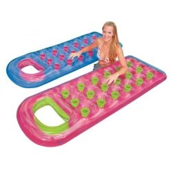 Intex 18-Pocket Suntanner Lounge, Blue