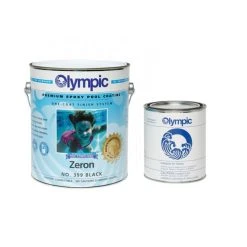 Olympic Zeron Epoxy Pool Coating 1 Gallon, Black -Doheny Shop 7106 c sq 2019