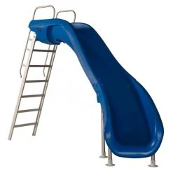 SR Smith Rogue 2 Pool Slide, Right Turn, Blue