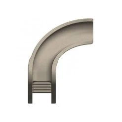 Global Pool Products Splash Pool Slide, Right Turn, Grey -Doheny Shop 90170 e sq