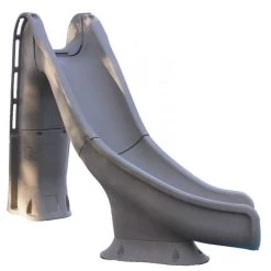 Global Pool Products Tidal Wave Pool Slide, Right Turn, Grey -Doheny Shop 90171 b sq 2