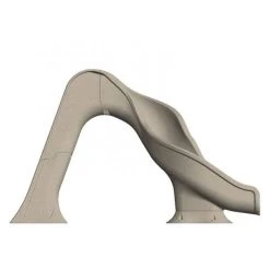 Global Pool Products Rip Tide Pool Slide, Right Turn, Sandstone 11 Global Pool Products Rip Tide Pool Slide, Right Turn, Sandstone -Doheny Shop 90172 c sq 1
