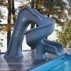 Global Pool Products Tsunami Pool Slide, Sandstone