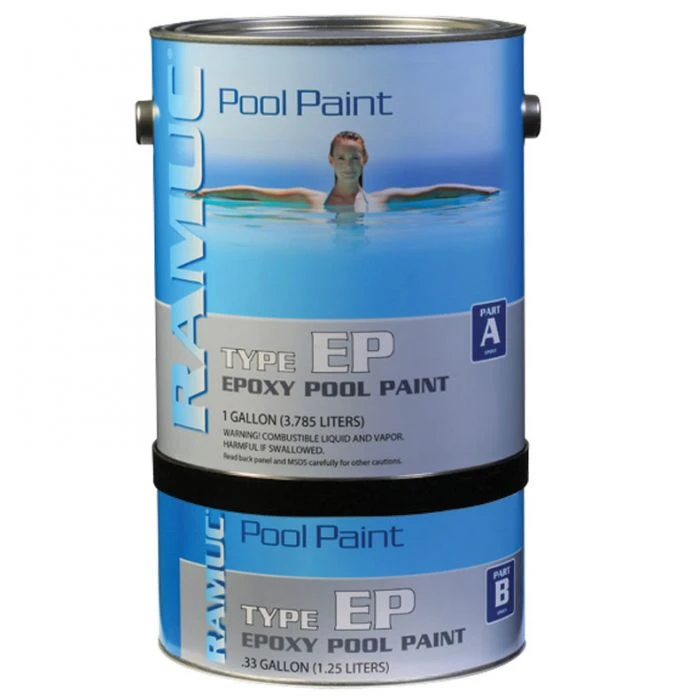 Ramuc Type Ep Epoxy Pool Paint, Monument Gray 1 Ramuc Type Ep Epoxy Pool Paint, Monument Gray