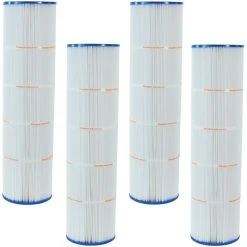 Pleatco Filtration PJAN85-PAK4-EC Pool Filter Cartridge Replacement For Unicel: C-7459-4, Filbur: FC-6405, OEM Part Numbers: A0557900, 4 Pack -Doheny Shop pjan85 pak4 ec main
